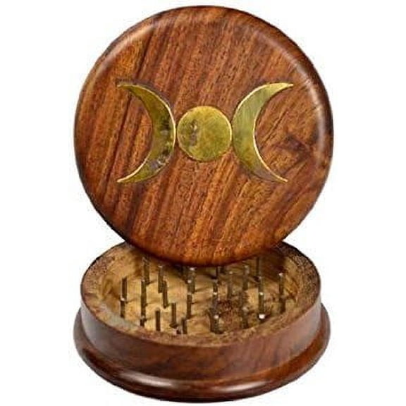 LWG3TM Triple Moon Herb Grinder44; 3 in.$$Home Decor, Kitchen, & Other