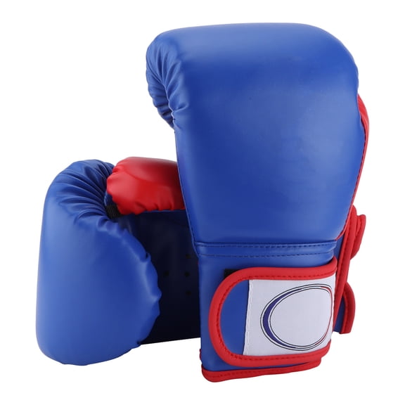 Suodoka Kids Boxing Gloves for Boys and Girls, 8 oz Youth Training Punching Bag Mitts for Sparring Kickboxing Muay Thai MMA, Premium Wear-Resistant Hand Protection Gear, Blue (10.6 in / 27 cm)
