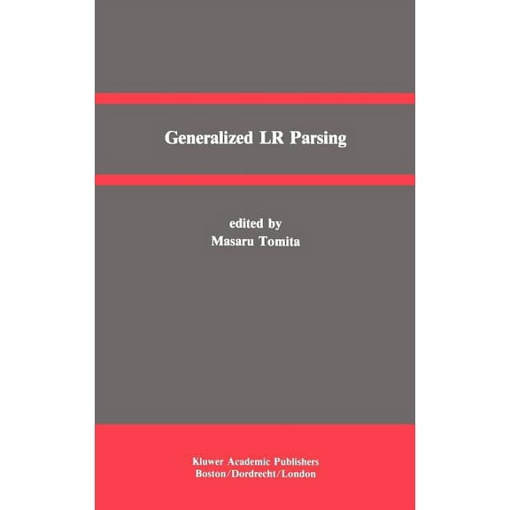 Generalized Lr Parsing, (Hardcover)