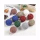 thumbnail image 4 of Brown Adornos de bolas de Navidad, decoraciones navideñas, bolas de árbol para árboles de Navidad, decoraciones navideñas para fiestas de bodas, 4 of 4