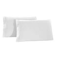 thumbnail image 1 of 2Pcs Solid Color Bedding Pillow Case Rectangle Throw Bedding Pillow Cushion Cover for Bedroom Decoration, 1 of 7