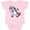 AD-Pink, variant on Dabbing Unicorn Boys or Girls Baby Bodysuit