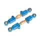 thumbnail image 4 of 2 piezas 1:14 RC Barras de dirección Enlaces de dirección Ajustables Piezas de repuesto de metal RC Azul, 4 of 9