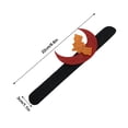 thumbnail image 3 of H Children Adult Halloween Patting Bracelet For Party Fun Glow Design Soft Material Festive Accessory Safe Glow In Dark Play, 3 of 4