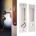 thumbnail image 4 of Cerradura De Embutir Para Puerta Corredera, aleación De Zinc, Manija Empotrada Invisible, Pestillo, Bolsillo, Herrajes Interiores, Dormitorio, Cocina, Contenedor De Granos,, 4 of 7
