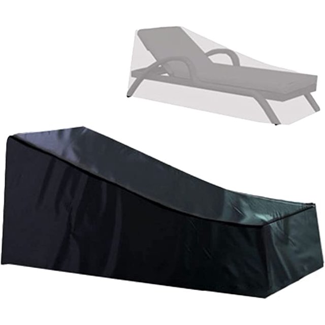 Sun Chair Cover, Tela Oxford 210D Impermeable, A Prueba De Viento, A Prueba De Polvo, Cubierta Protectora Contra El Sol Y El Sol, Adecuada Para Sillas De Ocio Diario, Muebles, Etc.,208cm*76cm*79/41cm brillar Electrónica