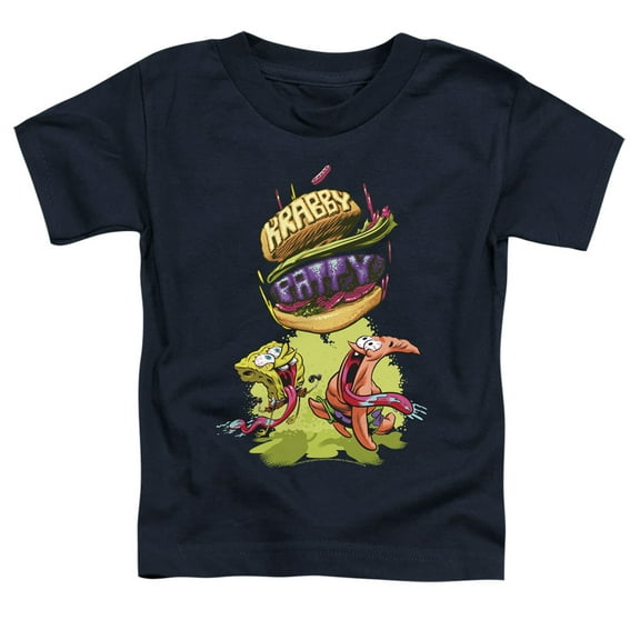 Spongebob Krabby Patty From The Sky Unisex Toddler T Shirt