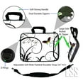 thumbnail image 2 of LSS 15.6 inch Laptop Sleeve Bag with Side Pocket, Soft Handle & Removable Strap for 14" 15" 15.4" 15.6" - White Butterfly Escape Floral, 2 of 3