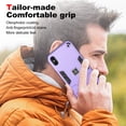 thumbnail image 7 of Allytech Hybrid Protective Case for iPhone XS Max, Camera Screen Protection, Soft TPU Bumper + Hard PC Back Panel Anti-Drop & Anti-Oil Case Cover for iPhone XS Max, Purple, 7 of 7