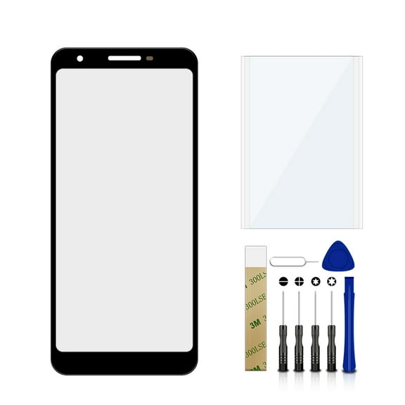 For Google Pixel 3a XL G020A G020C Replacement Front Outer Glass Lens Screen Tool