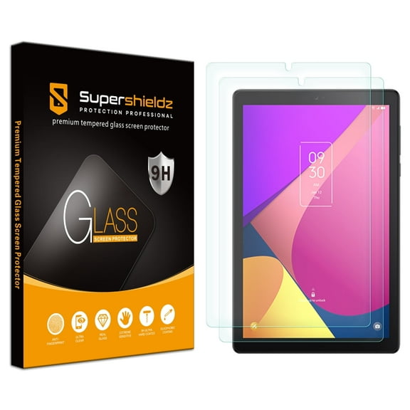 (2 Pack) Supershieldz Designed for TCL Tab 8 LE Tempered Glass Screen Protector, Anti Scratch, Bubble Free