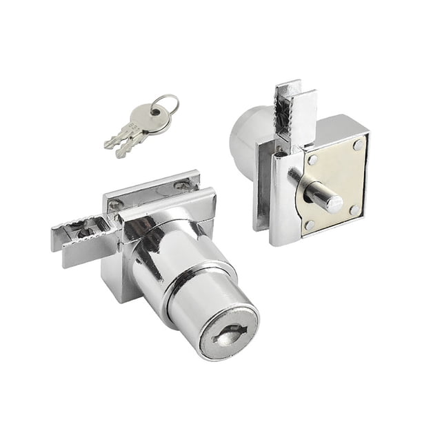Inteprter Cerradura de gabinete, accesorios de oficina de aleación de Zinc, pestillos de Metal, pieza reemplazada, pestillo de puerta de Electrónica
