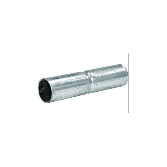 YardGard 328592C Chain Link Top Rail 6" L Galvanized Silver Steel Galvanized