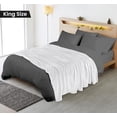 thumbnail image 2 of Blanket Utopia Bedding, forro polar de franela, color blanco, tamaño king, 2 of 7