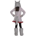 thumbnail image 2 of Fun World Big Girl's Wolf Cub Childrens Costume, Standard, Multicolor, 2 of 3