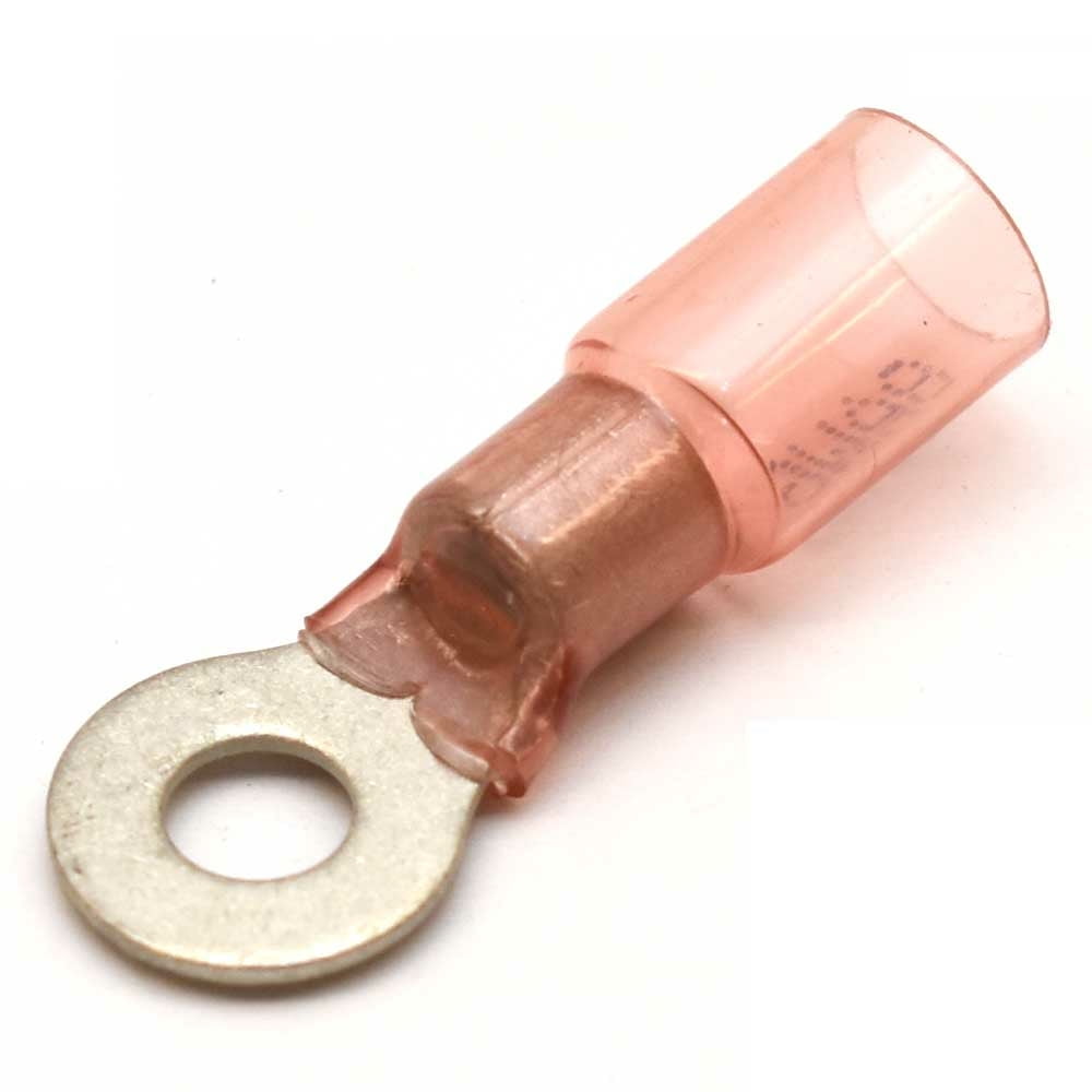 Molex Marine Boat Battery Ring Terminals 19164-0081 | 8 AWG 1/4 Inch (25PC)
