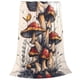 thumbnail image 2 of Balery Cute Forest Mushrooms Manta de Felpa Suave y Acogedora – Cobija de Franela Aterciopelada para Cama, Lavable y Cálida para Sofá, Mascotas, Transpirable-40"x30", 2 of 7