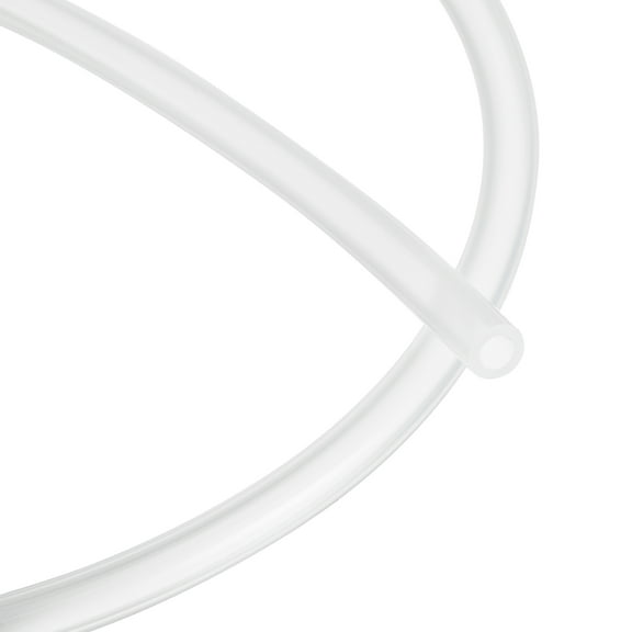 Uxcell Silicone Tubing Clear Plastic Tube, 6mm(1/4") ID x 10mm OD 20ft(6m) Silicone Tube Flexible Hose