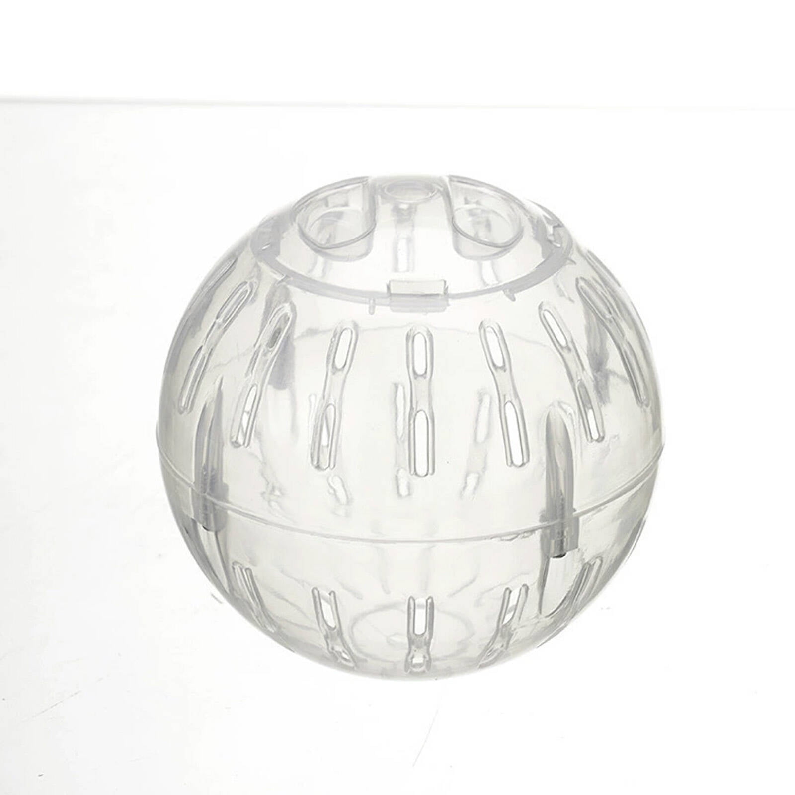 BESTSKY Guinea Pig Playing Ball,Smooth Rolling Hamster Ball,Clear Design Chinchilla Clear Ball,White