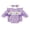 Purple Plaid, variant on BemeyourBBs Newborn Baby Girl Mardi Gras Outfit They Found Me In A King Cake Bubble Romper Spring Summer Carnival Clothes Bow Front Ruffle Long Sleeve Bodysuit Headband