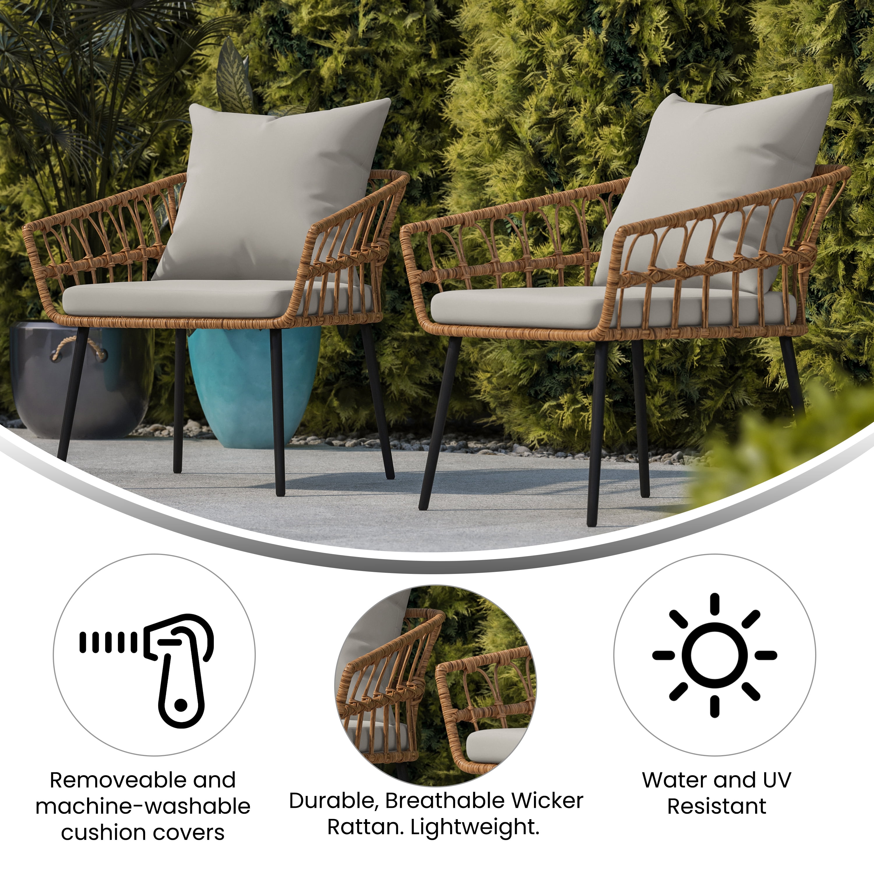  Healifty Outside Chair Cusionshions Outdoor Mat Summer Supplies  Simple Style Seat Mat Seat Cushions for Adults Mat for Sitting on Floor  Bedroom Cushion Wooden Frame Rattan Staff Summer Mat : Automotive