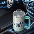 thumbnail image 4 of Holiday Themed Nurse Tumbler 40oz, Festive Stainless Steel Design, Perfect as a Christmas Gift for Nurses, Show Your Gratitude During the Season, 4 of 5