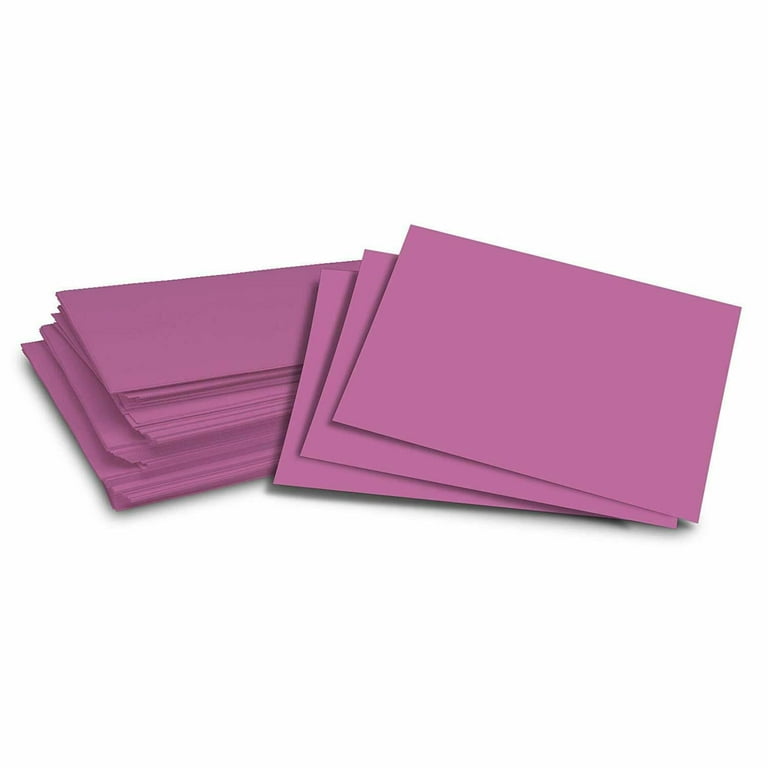 Over 100 Sheets! 8.5 x 11 Premium CARDSTOCK PAPER - 21 Bright Rainbow  Colors