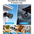 thumbnail image 5 of Restored ZOSI 3K Lite Home Security Camera System,8CH Outdoor Indoor,AI Human/Vehicle Detection,Night Vision,H.265+ 5MP Lite 8 Channel CCTV DVR,8pcs 1080P 1920TVL Surveillance Bullet Cameras (Refurbished), 5 of 9