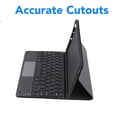 thumbnail image 3 of Keyboard Case for Tab S6 Lite 10.4 Inch / SM P613 Wi Fi / SM P619 / P610 Wi Fi / SM P615 LTE, Keyboard with  Control Touch Panel for SM P620 P625 2024 Version,Etc, 3 of 7