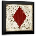 thumbnail image 1 of Phillips, Anita 15x15 Black Modern Framed Museum Art Print Titled - Diamonds, 1 of 5