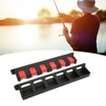 thumbnail image 4 of Fishing Rod Rack Wall Mount, Easy To Store Wall Mounted Fishing Rod Rack ABS PVC Material Space Saving  For Household Red, 4 of 8