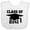 AA-White, variant on Inktastic Class of 2041 Future Graduate Boys or Girls Baby Bib