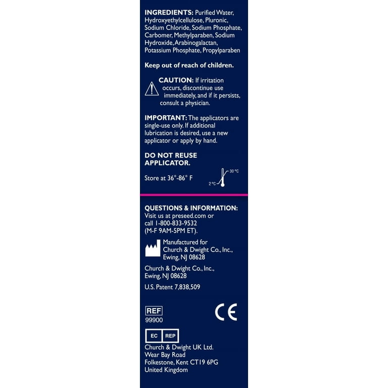 Pre-Seed Fertility Lubricant, Sperm Friendly, pH Balanced for Conception  Support