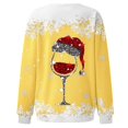 thumbnail image 5 of SJLDQY Womens Sweatshirt Xmas Graphic Sparkly Sweatshirts for Women Trendy Hoodies Long Sleeve Fashion Crewneck Tops 2025 Fall Winter Clothes, 5 of 5