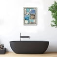 thumbnail image 3 of Bathroom Decor Flower Wall Art Bathroom Pictures Wall Decor Relax Soak Unwind Bathroom Sign Canvas Painting Prints Artwork Home Decorations Framed for Bedroom 12inx16in, 3 of 6