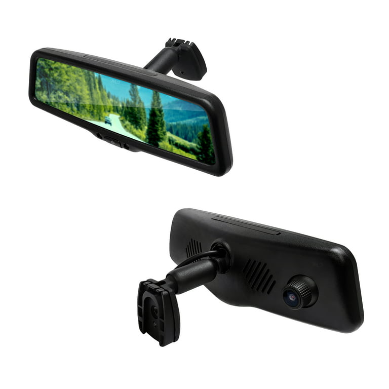 Master Tailgaters 10” IPS LCD Rear View Mirror with 1080p DVR 140° Built-in Das