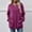 Purple, variant on QUNYINEY Fall Sweatshirts for Women Long Sleeve Solid Crew Neck Shirts Casual Pullover Mid Length Loose Fit Clothes for Women