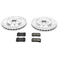 thumbnail image 3 of PowerStop Rear Z23 Evolution Sport Carbon-Fiber Ceramic Brake Pad and Drilled & Slotted Rotor Kit Fits: CADILLAC Select Models K2945, 3 of 10
