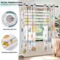thumbnail image 3 of Yayeee Window Curtains Light Filtering 63"x52" Grommet Panel Pair Home Living Room Decor, Rainbows Pattern, 3 of 7