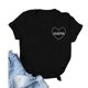 thumbnail image 1 of Pntutb Moda Mujer Verano Impreso Manga Corta Cuello Redondo Camiseta Casual Tee tops Pntutb Pntutb-2021, 1 of 3