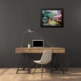 thumbnail image 4 of Haenraets, Willem 24x20 Black Modern Framed Museum Art Print Titled - Paris Market, 4 of 5