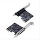 thumbnail image 3 of 3X Puerto Paralelo de Alta Calidad DB25 25Pin Pcie Riser Card LPT Impresora A PCI-e Express Card Converter Adapter AX99100, 3 of 5