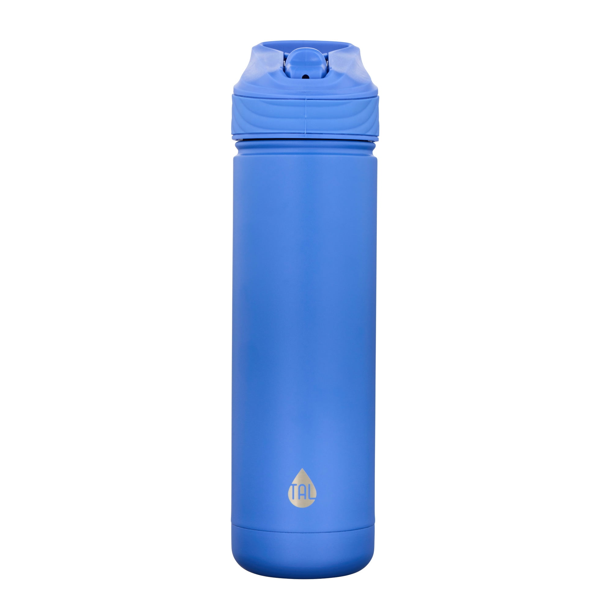 TAL Stainless Steel Ranger Water Bottle with Easy Sip Straw 26 fl oz, Purple