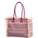 thumbnail image 1 of LHSHID Women Canvas Handbag Ethnic Style Tote Bag Retro Shoulder Bag with Tassels Summer Beach Bag Bohemian Top Handle Bag, 1 of 6