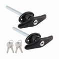 thumbnail image 1 of T-Handle Locks for Truck Canopy Replacement with Keys and Secure Locking Mechanisms, 1 of 5