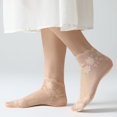 thumbnail image 3 of YooGuoGuo 5 Pairs Lace Ankle Socks Ruffle Thin Socks Ankle Socks Low Cut Non Slip Casual Socks for Summer for Girls Women, 3 of 7