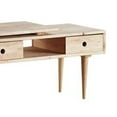 Elegant Coffee Table & Extension Top, Natural