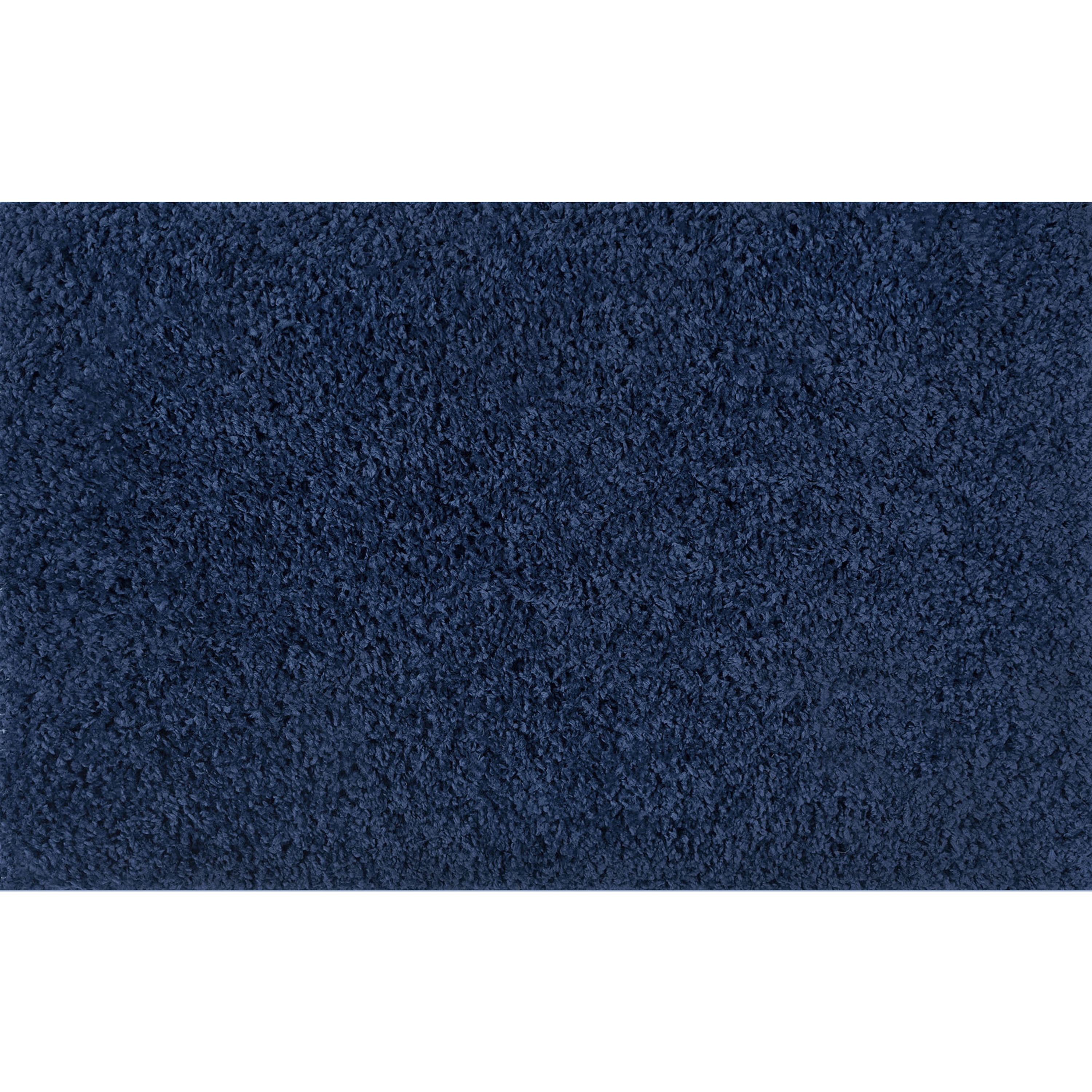 2x3 Modern Navy Small Area Rug, Throw Mat for Indoor Entry | Ideal for Kitchen or Bathroom Rugs 2' x 3'