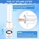 thumbnail image 2 of Adaptador Grifo para Bañera, Adaptador Grifo para Bañera, Ajuste Deslizante para Cobre, Universal, Compatible para Tuberías 1/2 Pulgadas, IPS 1/2 Pulgadas y IPS de 3/4 Pulgadas., 2 of 7