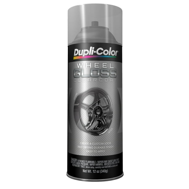Dupli Color 11oz High Performance Clear Wheel Coating Acrylic Enamel Hwp103 Walmart Com